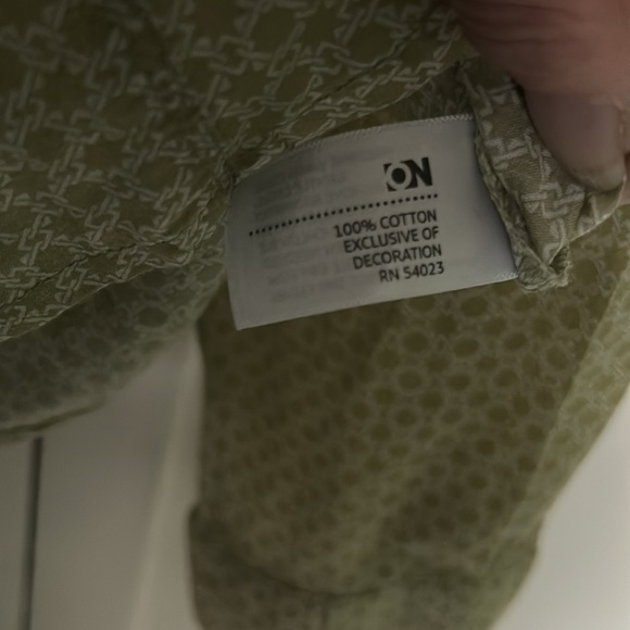 Old Navy Large Olive Green Blouse - Picture 11 of 11